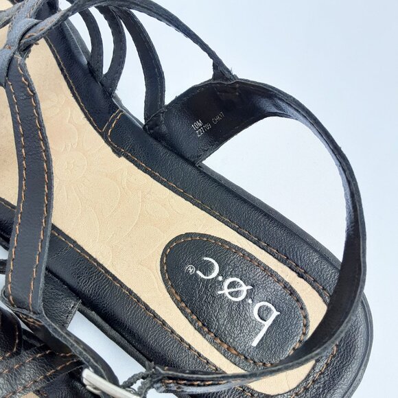 B.O.C. Born Black Walking Sandals Size 10M - Picture 7 of 7